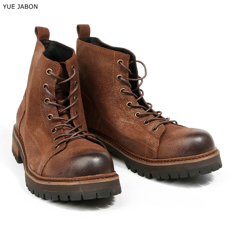 Vintage Leatherwork - Botas de Tobillo para Hombre, de