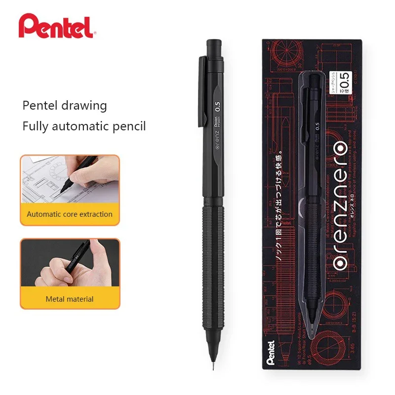 Pentel Pen Energel - Lápiz mecánico japonés Pentel ORENZNERO, 0,2/0,3/0,5mm,