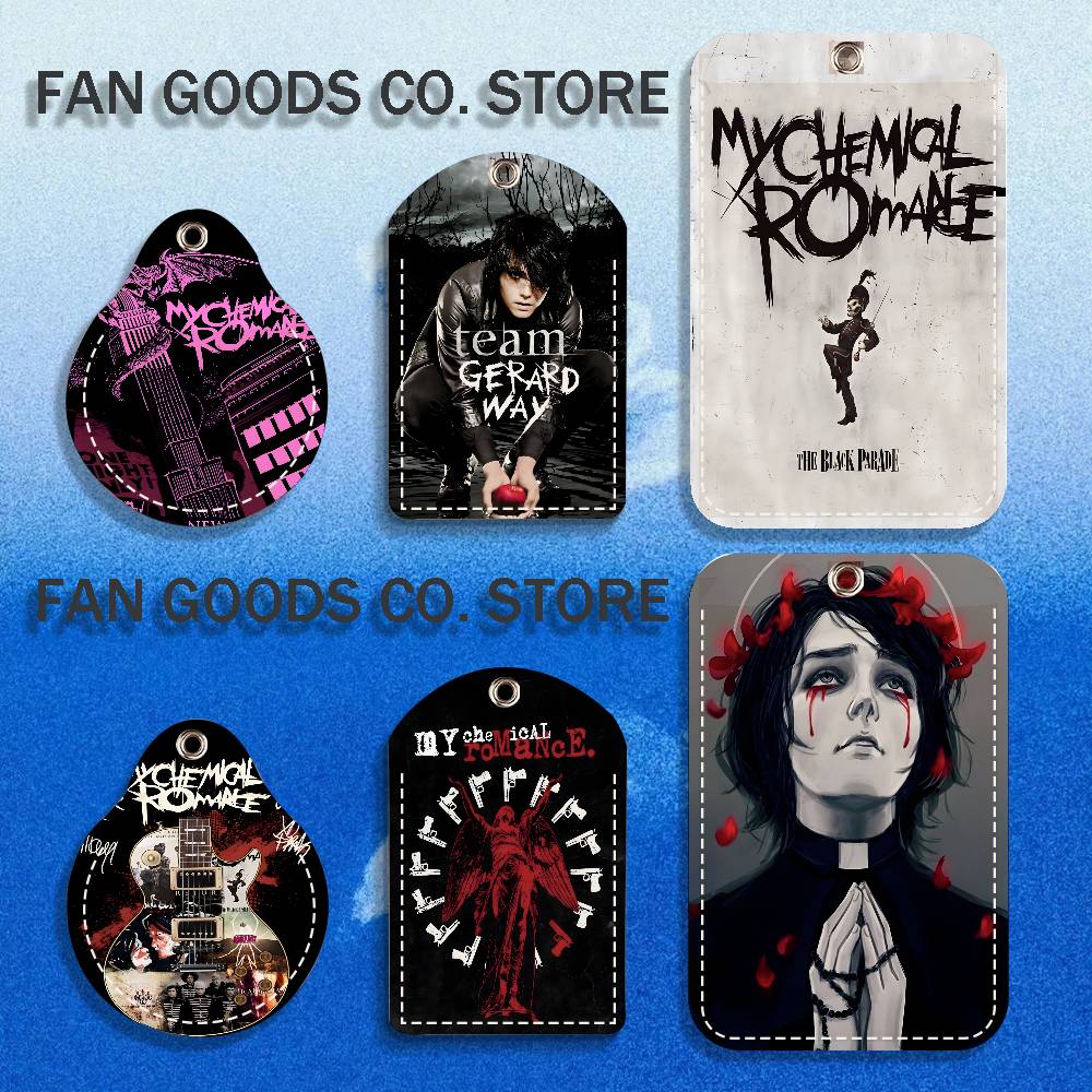 Leather Work In My Area - Llavero My C-Chemical Romance para AirTag,