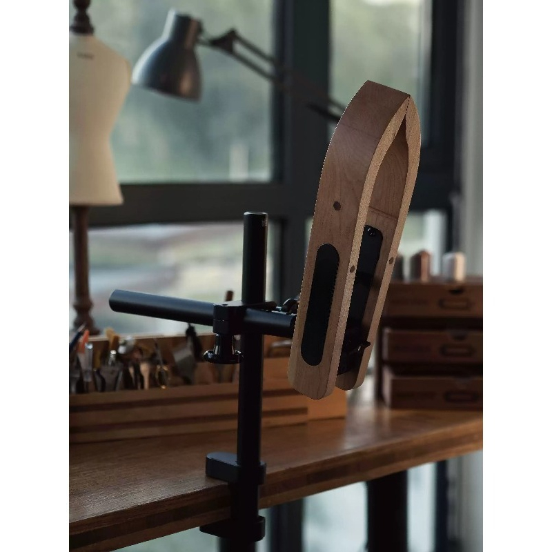 Leatherwork Clamp - Soporte de Madera para Coser Cuero,
