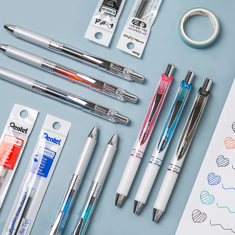Pentel Pen Energel - Bolígrafo de Gel Pentel BLN75TL Energel