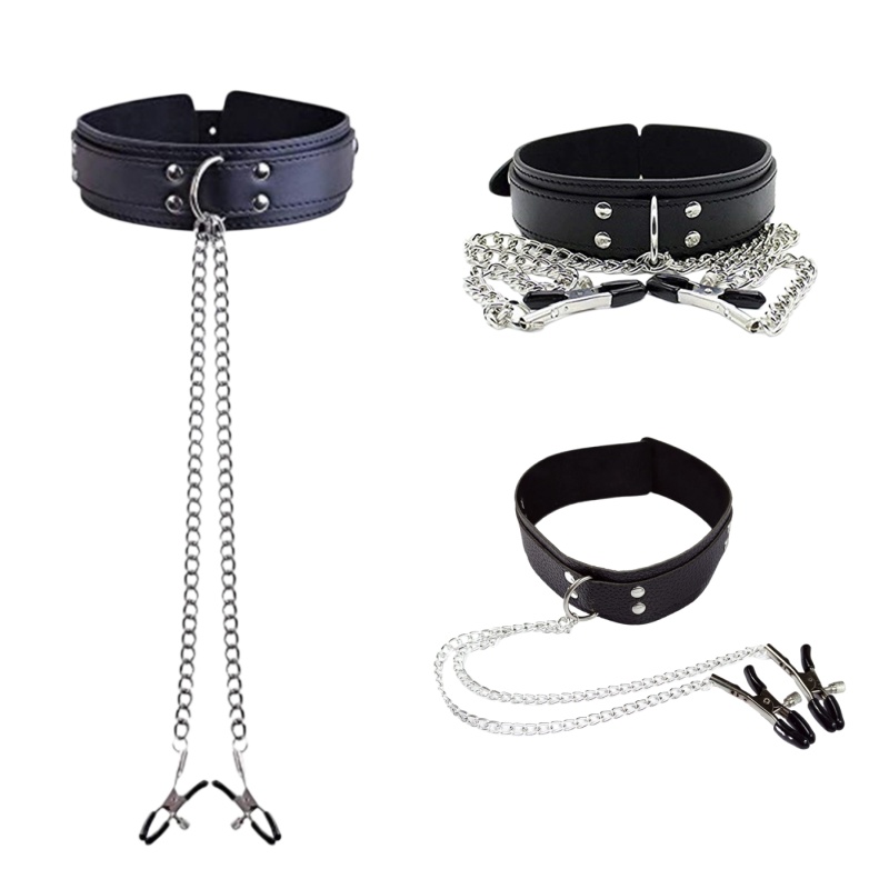 Collar de cuero estilo punk co - Leatherwork Clamp reseña y precio