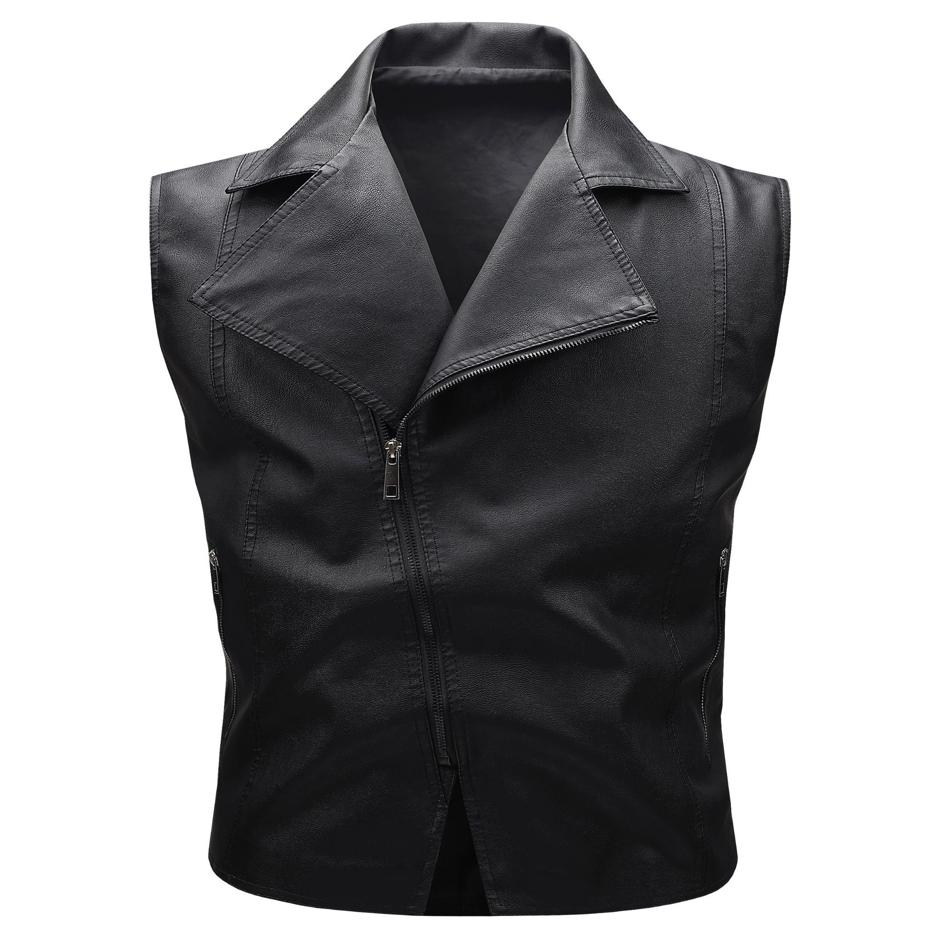 Chaqueta de Motocicleta Ligera - Leather Work Vest reseña y precio