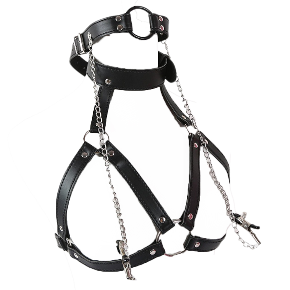 Gargantilla Bondage de cuero P - Leatherwork Clamp reseña y precio