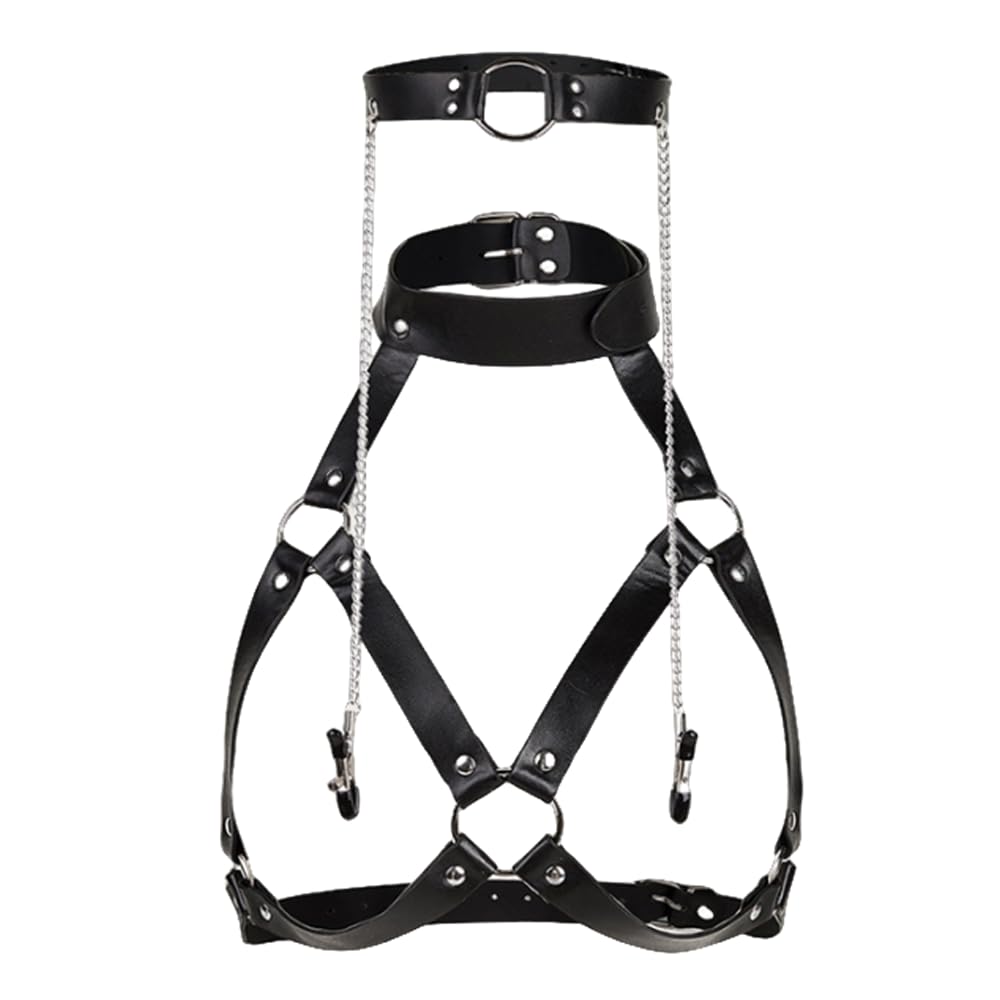 Gargantilla Bondage de cuero P - Leatherwork Clamp reseña y precio