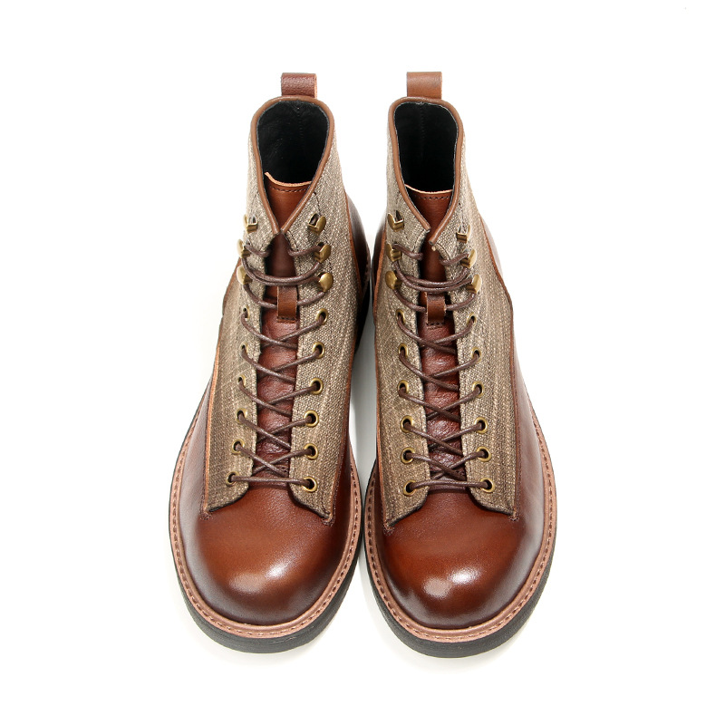 YETTIES Botas de combate Ameka - Vintage Leatherwork reseña y precio