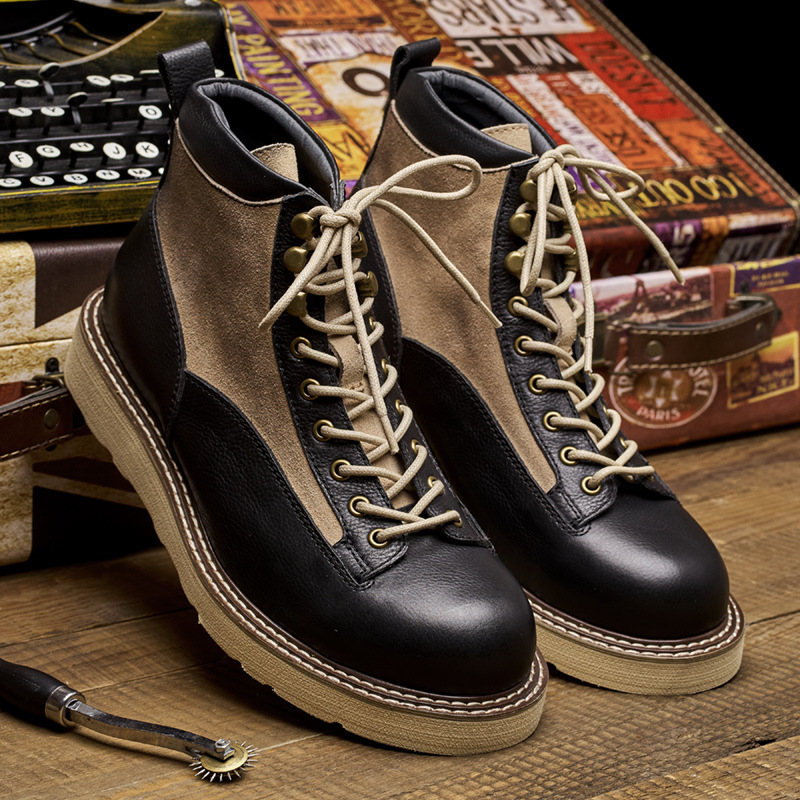 Botas de trabajo de punta cort - Vintage Leatherwork reseña y precio