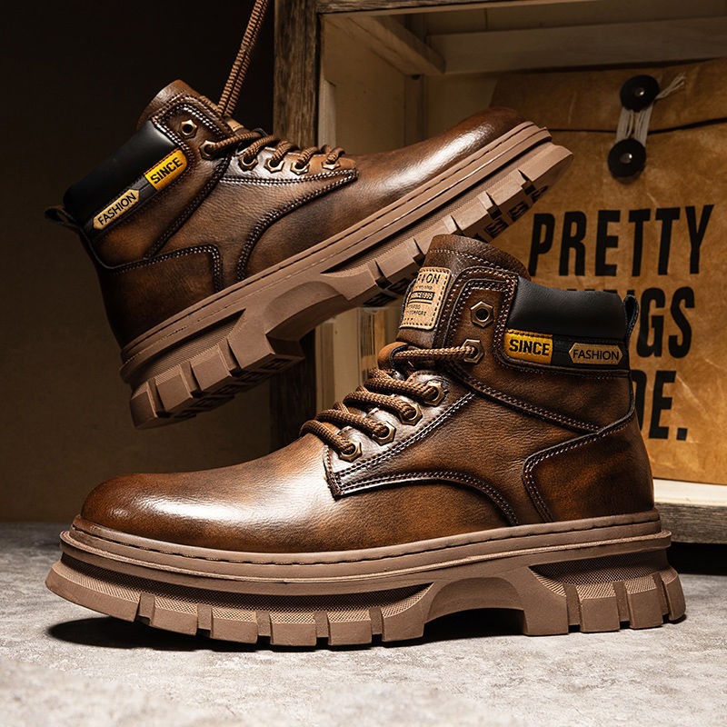 Botines de plataforma Vintage  - Vintage Leatherwork reseña y precio