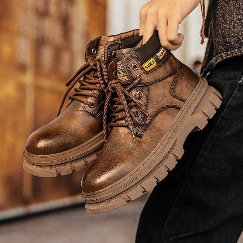 Botines de plataforma Vintage  - Vintage Leatherwork reseña y precio