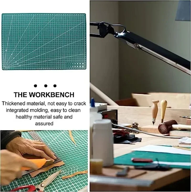 Tapete de corte de PVC A3 A4 A - Leatherwork Table reseña y precio