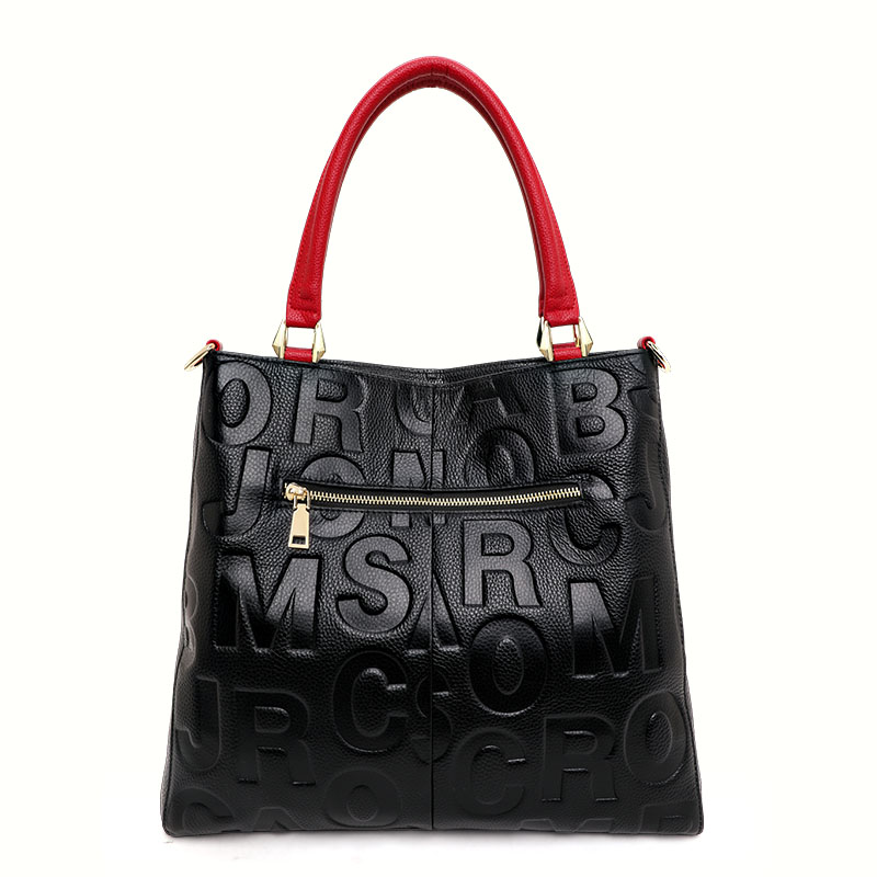 Bolso Tote de Cuero Genuino co - Leather Work Bag Women reseña y precio