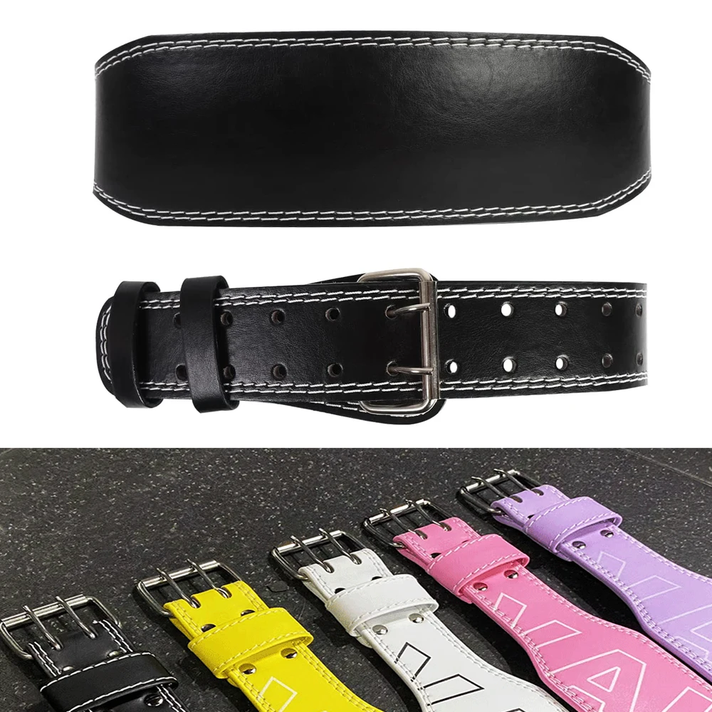 Cinturón de levantamiento de p - Leather Workout Belt reseña y precio