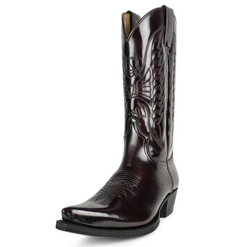 Botas de vaquero para hombre y - Vintage Leatherwork reseña y precio