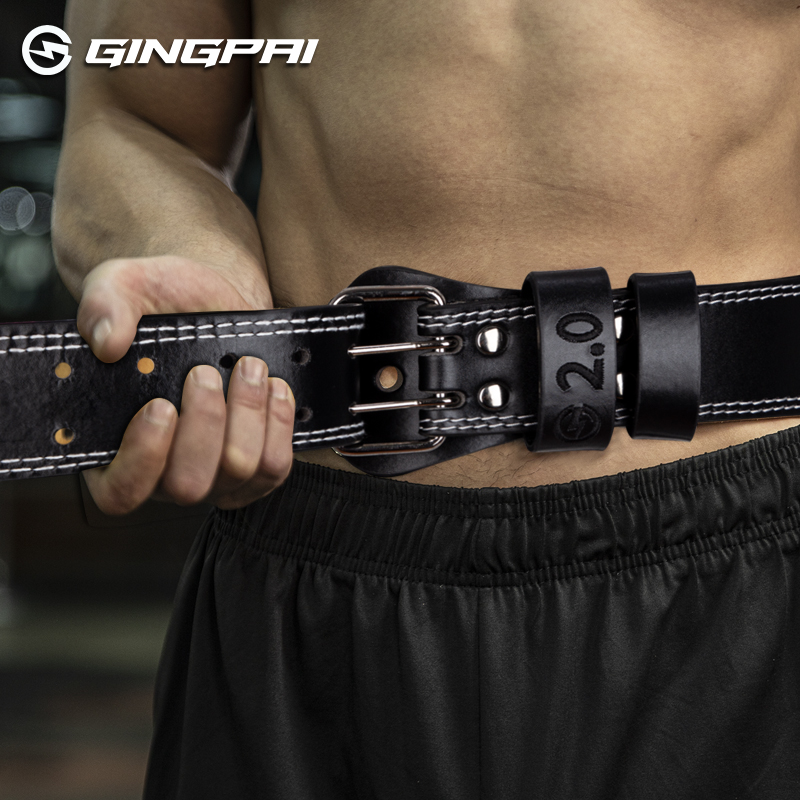 Cinturón de levantamiento de p - Leather Workout Belt reseña y precio