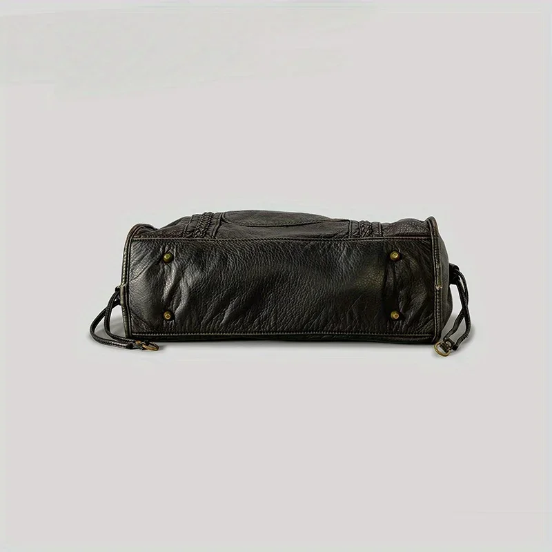 Bolso de mano de cuero suave l - Leather Work Bag Women reseña y precio