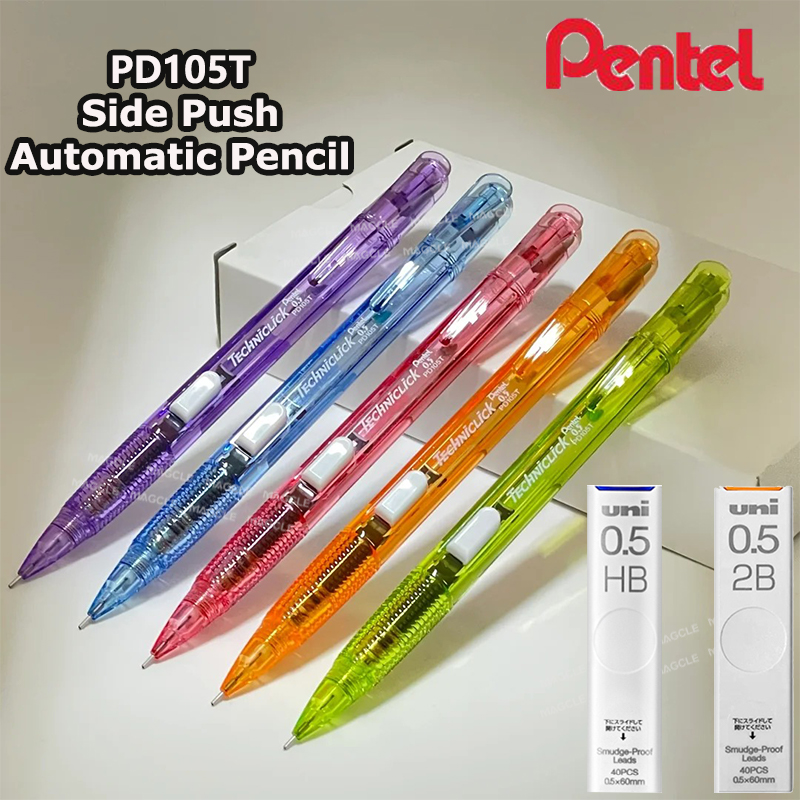 Lápiz Mecánico Pentel Cute PD1 - Pentel Pen Energel reseña y precio