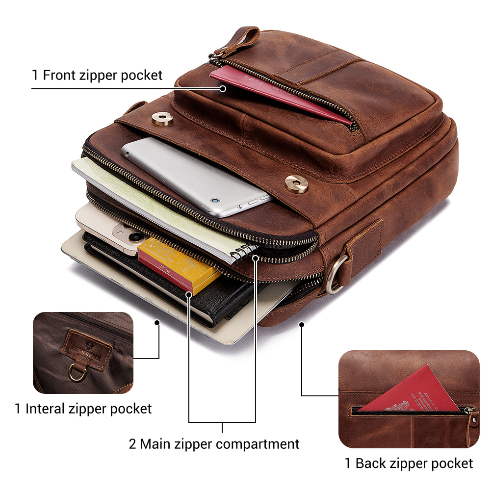 HUMERPAUL, bolso de hombro de  - Vintage Leatherwork reseña y precio