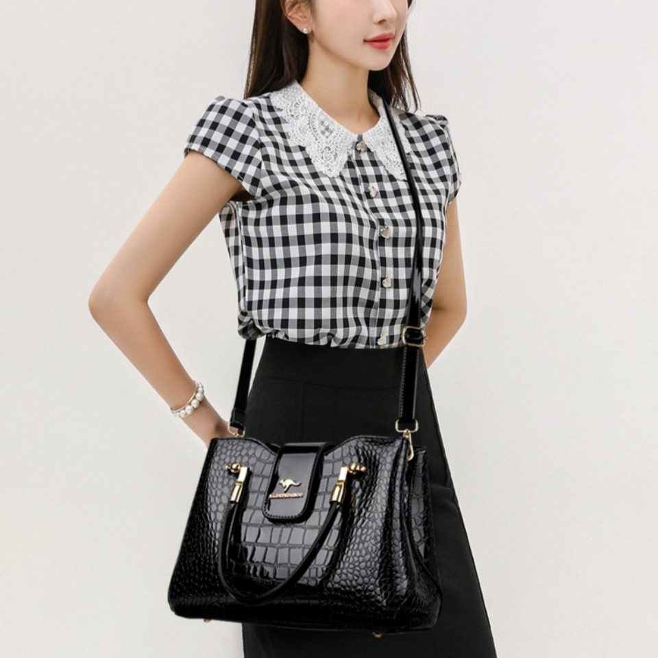 KAIDIFEINIROO-Bolso de mano in - Leather Work Bag Women reseña y precio
