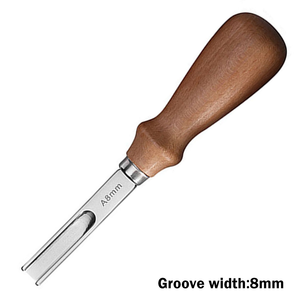 Herramienta de Cuero Nueva y S - Leather Edge Beveler reseña y precio
