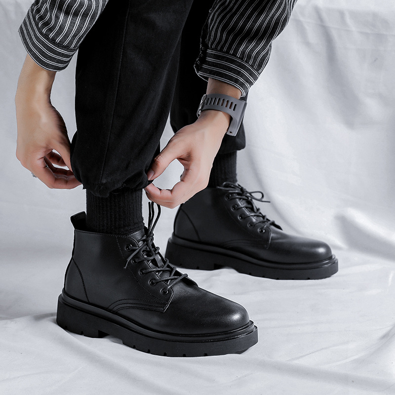 Botas hombres 2025 otoño nuevo - Leatherwork Clamp reseña y precio