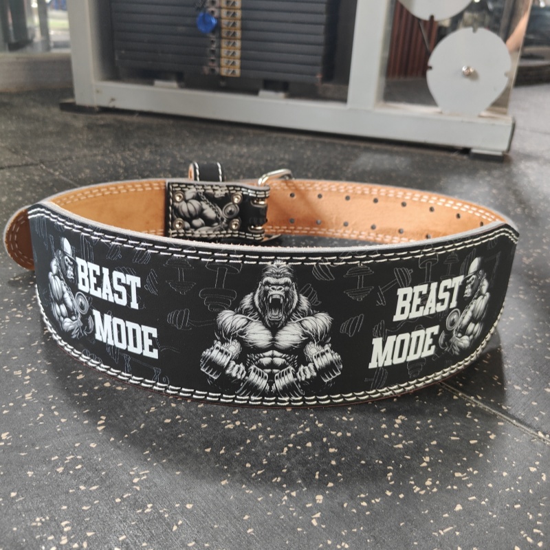 Cinturón de levantamiento de p - Leather Workout Belt reseña y precio