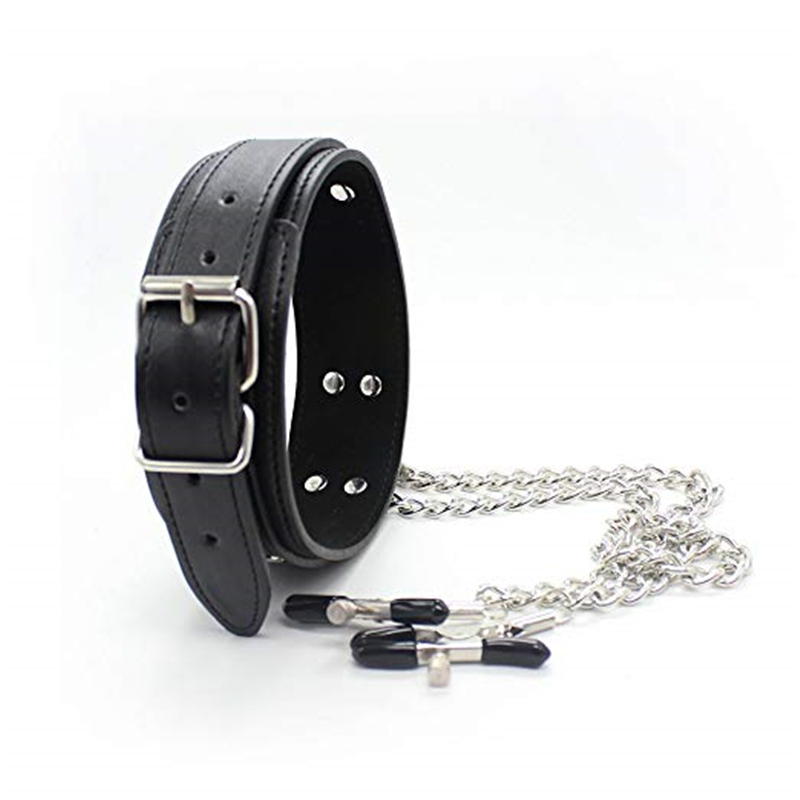 Collar fetiche BDSM, pinzas pa - Leatherwork Clamp reseña y precio