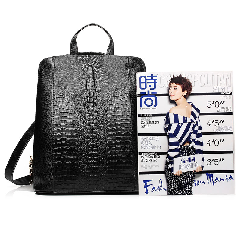 Mochila Zency de piel de cocod - Leather Work Bag Women reseña y precio