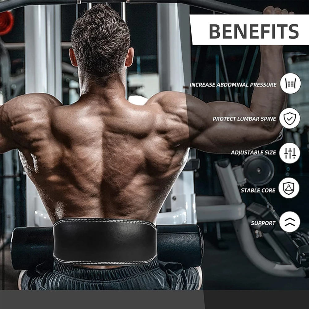 Cinturón de cuero para levanta - Leather Workout Belt reseña y precio